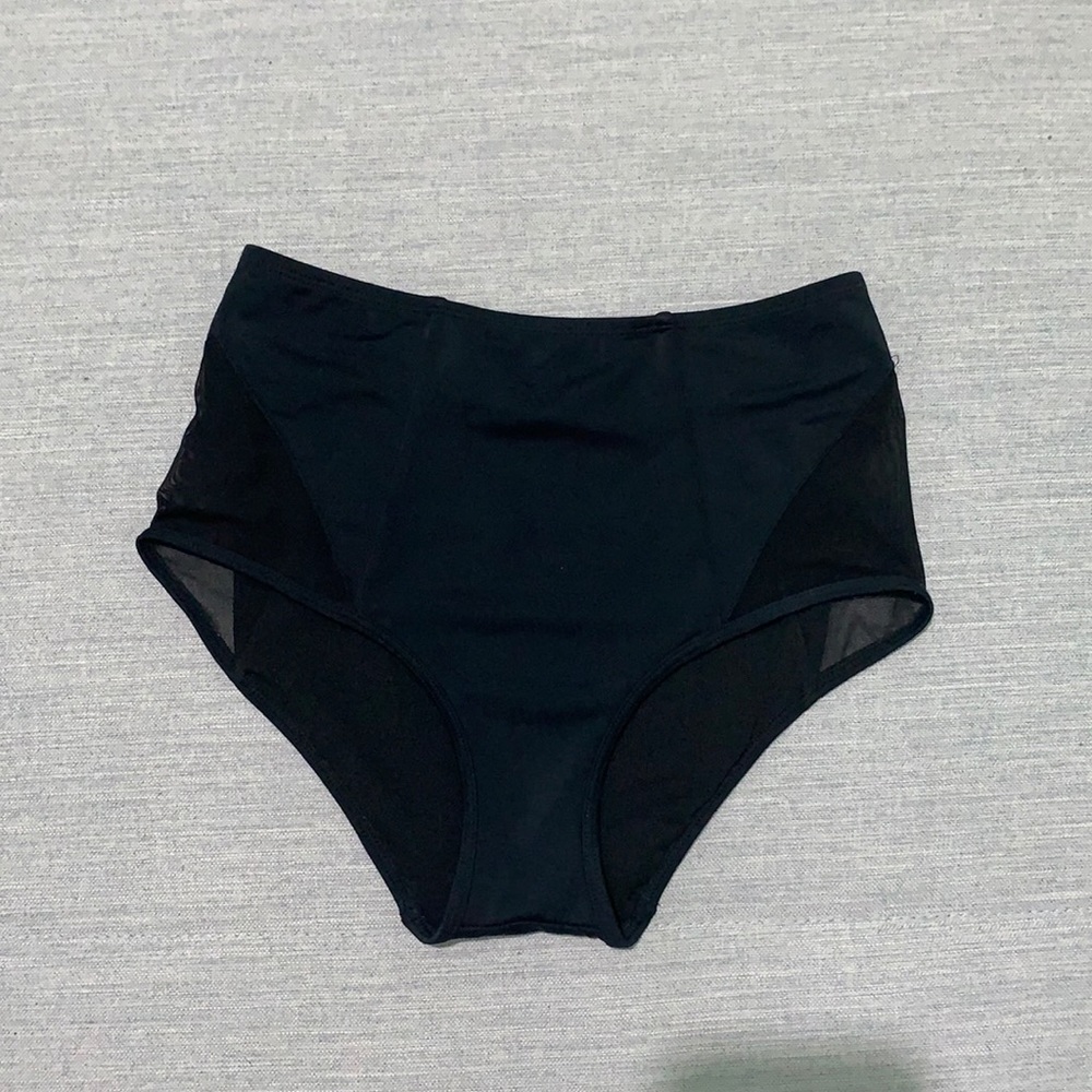 High waisted bikini bottom